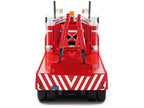 1987 Freightliner FLA Tow Truck Red and White 1/43 Diecast Model by IXO Models-2