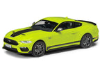 Ford Mustang Mk6 Mach 1 RHD (Right Hand Drive) Grabber Yellow with Black Stripes "Vanguards" Series 1/43 Diecast Model Car by Corgi-1