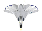 Grumman F-14B Tomcat Fighter Aircraft "VF-142 Ghostriders" and Section K of USS Enterprise (CVN-65) Aircraft Carrier Display Deck "Legendary F-14 Tomcat" Series 1/200 Diecast Model by Forces of Valor-2