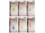 "Cosplay Girls" 6 piece Figure Set for 1/24 Scale Models by American Diorama-1
