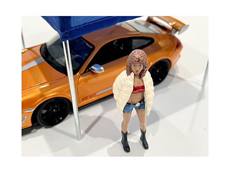 "Hip Hop Girls" 4 Piece Figure Set for 1/24 Scale Models by American Diorama-3