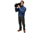 Camera Man Figurine I "Camera Crew" for 1/18 Scale Models by American Diorama