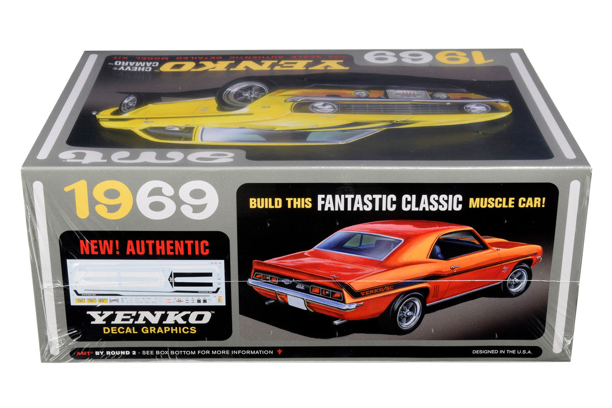 Skill 2 Model Kit 1969 Chevrolet Camaro Yenko 1/25 Scale Model by AMT-2