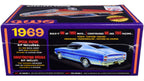 Skill 2 Model Kit 1969 Ford Torino Cobra Fastback 3-in-1 Kit 1/25 Scale Model by AMT-2