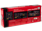 6 Car Interlocking Collectible Display Show Case for 1/64 Scale Model Cars by Auto World-1