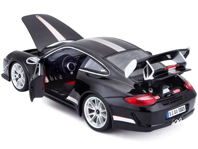 Porsche 911 GT3 RS 4.0 Black 1/18 Diecast Model Car by Bburago-2