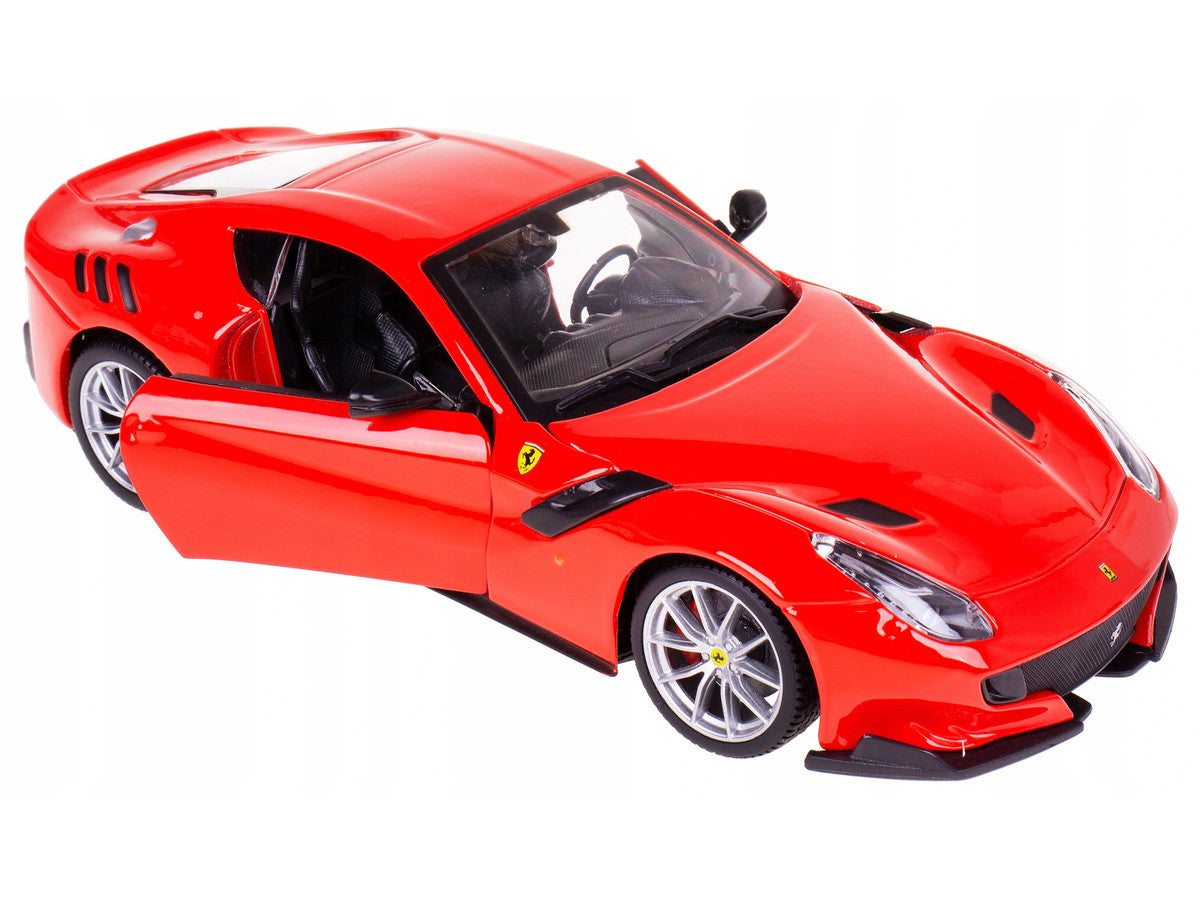 Ferrari F12 TDF Red 1/24 Diecast Model Car by Bburago-1
