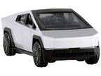 Tesla Cybertruck Pickup Truck Brushed Metal 1/75 Diecast Model Car by Tomica