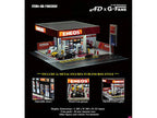 Eneos Japan Gas Station Diorama Set "American Diorama X G-Fans" Series for 1/64 Scale Models by American Diorama-2