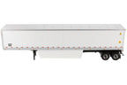 53' Dry Cargo Van Trailer White "Transport Series" 1/50 Diecast Model by Diecast Masters-1
