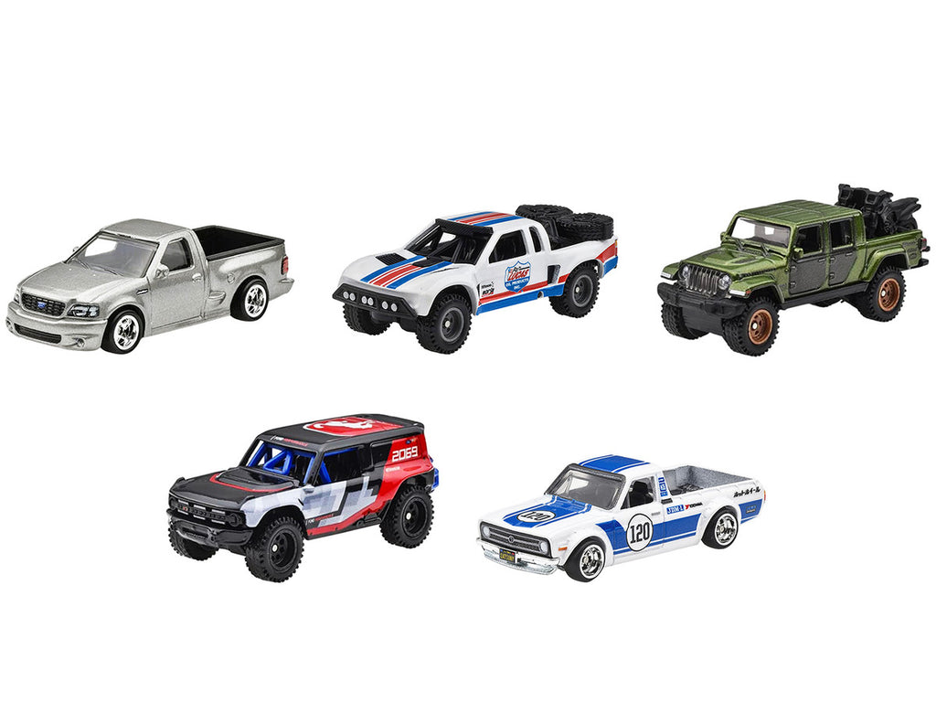 "Hyper Haulers" 5 piece Set "Car Culture" Series Diecast Model Cars by Hot Wheels-2