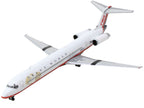 McDonnell Douglas MD-82 Commercial Aircraft "Trans World Airlines" White with Red Stripes 1/400 Diecast Model Airplane by GeminiJets-2