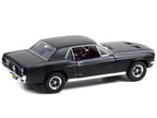 1967 Ford Mustang Coupe Matt Black (Adonis Creed's) "Creed" (2015) Movie 1/18 Diecast Model Car by Greenlight-1