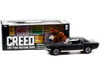 1967 Ford Mustang Coupe Matt Black (Adonis Creed's) "Creed" (2015) Movie 1/18 Diecast Model Car by Greenlight-2
