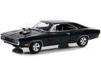 1970 Dodge Charger with Blown Engine Black "Artisan Collection" Series 1/18 Diecast Model Car by Greenlight-0