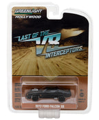 1973 Ford Falcon XB Black "Last of the V8 Interceptors" (1979) Movie "Hollywood Series" Release 17 1/64 Diecast Model Car by Greenlight