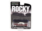 1973 Cadillac Sedan DeVille Burgundy with White Top "Rocky" (1976) Movie "Hollywood Series" Release 35 1/64 Diecast Model Car by Greenlight-2