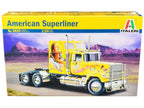 Skill 5 Model Kit American Superliner Truck Tractor "Lady Butterfly" 1/24 Scale Model by Italeri-0