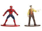"Daily Bugle" and Subway Diorama Set with Spider-Man and J. Jonah Jameson Diecast Figures "Marvel's Spider-Man" "Nano Scene" Series Models by Jada-4