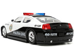 2006 Dodge Charger Police Black and White "Policia Civil" "Fast & Furious" Series 1/24 Diecast Model Car by Jada-4
