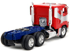 Optimus Prime Tractor Truck Red and Blue with Silver Stripes "Transformers: Rise of the Beasts" (2023) Movie "Hollywood Rides" Series 1/32 Diecast Model Car by Jada-2