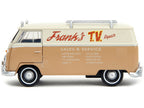 Volkswagen Bus "WheelJack" Tan and Beige "Frank's TV Repair" "Transformers: Rise of the Beasts" (2023) Movie "Hollywood Rides" Series 1/32 Diecast Model Car by Jada-2