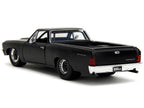 1967 Chevrolet El Camino Matt Black "Fast & Furious" Series 1/32 Diecast Model Car by Jada-2