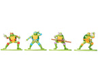 "Teenage Mutant Ninja Turtles" Turtle Lair Diorama Set with Figures and Party Wagon "Nano Scene" Series Model by Jada-4