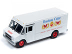 GMC Step Van White with "Hostess" Country Billboard "Johnny Lightning 50th Anniversary" 1/64 Diecast Model by Johnny Lightning-1