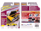 1970 Dodge Coronet Super Bee #1 "David Kruk" Banana Yellow with Black Stripes and Top "Classic Gold Collection" 1/64 Diecast Model Car by Johnny Lightning-1
