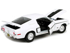 1968 Ford Mustang CJ Cobra Jet White 1/18 Diecast Model Car by Maisto-2