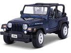 Jeep Wrangler Rubicon Dark Blue 1/27 Diecast Model Car by Maisto-2