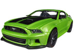 2014 Ford Mustang "Street Racer" Green Metallic with Black Stripes "Special Edition" Series 1/24 Diecast Model Car by Maisto-1