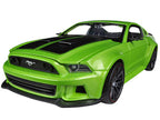 2014 Ford Mustang "Street Racer" Green Metallic with Black Stripes "Special Edition" Series 1/24 Diecast Model Car by Maisto