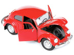 1973 Volkswagen Beetle Red 1/24 Diecast Model Car by Maisto-1