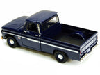 1966 Chevrolet C10 Fleetside Pickup Truck Dark Blue 1/24 Diecast Car Model by Motormax-1