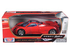 Pagani Zonda C12 Red 1/18 Diecast Model Car by Motormax