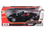 2005 Mercedes SLK55 AMG Black 1/18 Diecast Model Car by Motormax-2