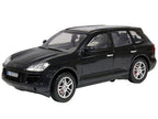 2008 Porsche Cayenne Turbo Metallic Black 1/18 Diecast Model Car by Motormax