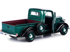 1937 Ford Pickup Truck Green and Black 1/24 Diecast Model Car by Motormax