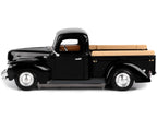 1940 Ford Pickup Truck Black 1/24 Diecast Model Car by Motormax-0