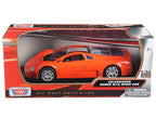 Volkswagen Nardo W12 Orange 1/24 Diecast Car Model by Motormax-2