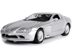 Mercedes McLaren SLR Silver 1/24 Diecast Model Car by Motormax-1