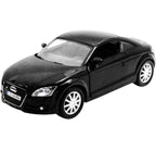 Audi TT Coupe Black 1/24 Diecast Model Car by Motormax-1