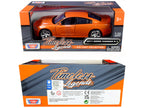 2011 Dodge Charger R/T Hemi Metallic Orange 1/24 Diecast Model Car by Motormax-2