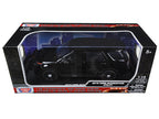 2015 Ford Police Interceptor Utility Special Service Plain Black 1/18 Diecast Model Car by Motormax-2