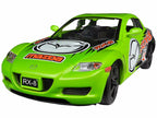 Mazda RX-8 #5 Green "GT Racing" Series 1/24 Diecast Model Car by Motormax-1