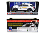 2022 Ford Police Interceptor Utility "RCMP (Royal Canadian Mounted Police)" White 1/24 Diecast Model Car by Motormax-2