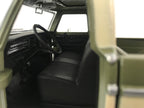 1969 Ford F-100 Pickup Truck Light Green and Cream 1/24 Diecast Model Car by Motormax-0