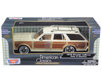 1979 Chrysler Lebaron Town & Country Cream 1/24 Diecast Model Car by Motormax-2
